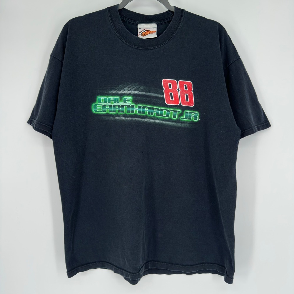 Vintage Dale Earnhardt Jr 88 NASCAR Hendrick Motorsports Shirt XL Black